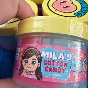 Mila’s Cotton Candy Icee Slime - Pink and Blue